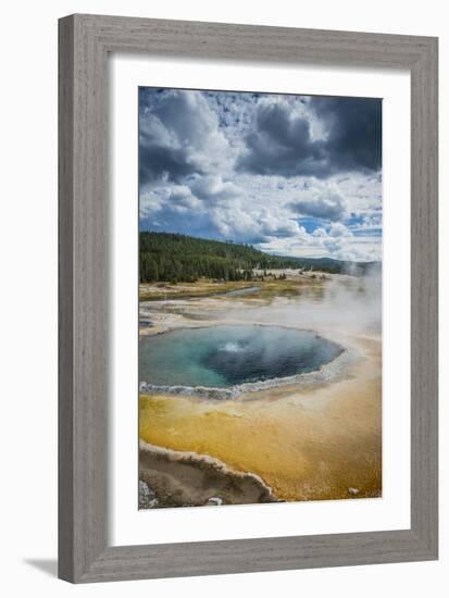 The Crested Pool In Upper Geyser Basin, Yellowstone National Park-Bryan Jolley-Framed Photographic Print