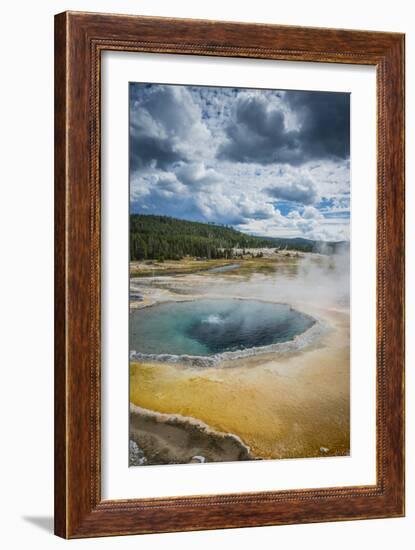 The Crested Pool In Upper Geyser Basin, Yellowstone National Park-Bryan Jolley-Framed Photographic Print