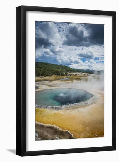 The Crested Pool In Upper Geyser Basin, Yellowstone National Park-Bryan Jolley-Framed Photographic Print