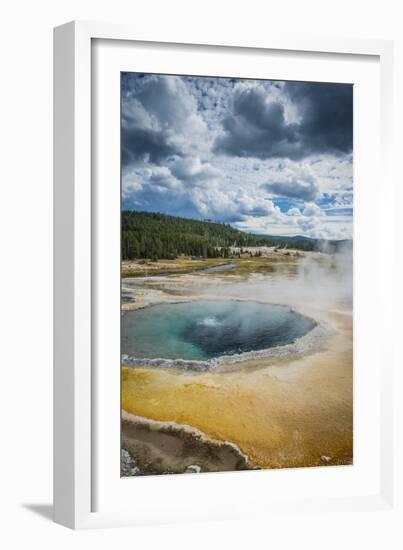 The Crested Pool In Upper Geyser Basin, Yellowstone National Park-Bryan Jolley-Framed Photographic Print