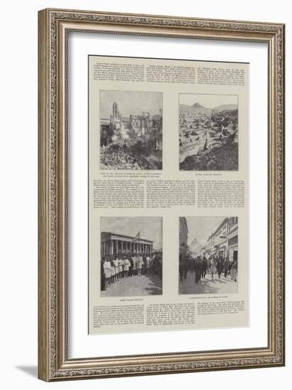 The Cretan Revolt of 1897-null-Framed Giclee Print