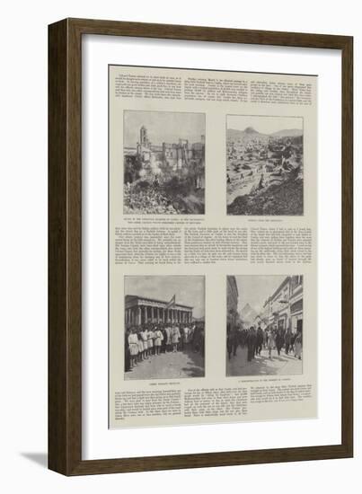 The Cretan Revolt of 1897-null-Framed Giclee Print