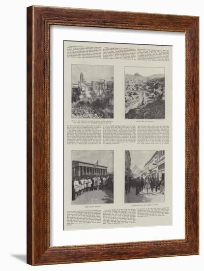 The Cretan Revolt of 1897-null-Framed Giclee Print