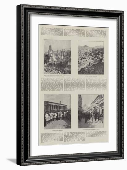 The Cretan Revolt of 1897-null-Framed Giclee Print