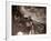 The Crew of a Yarmouth Herring Boat Pull in Their Catch on a Storm Tossed North Sea, 1935-null-Framed Photographic Print