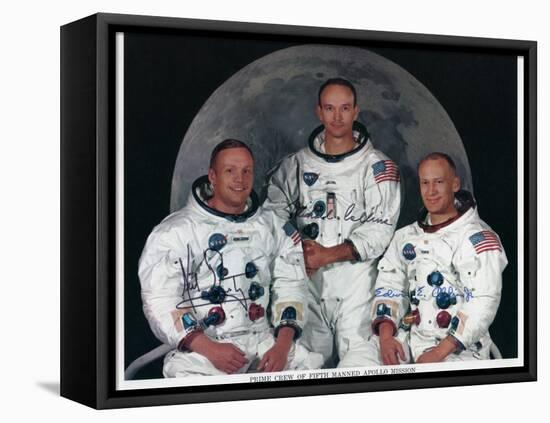 The Crew of Apollo 11, 1969-null-Framed Premier Image Canvas