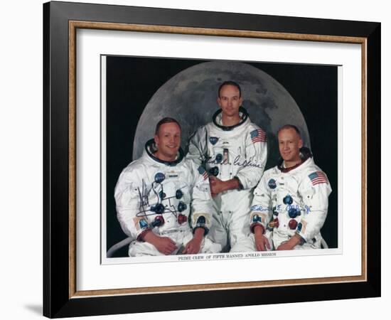 The Crew of Apollo 11, 1969-null-Framed Giclee Print