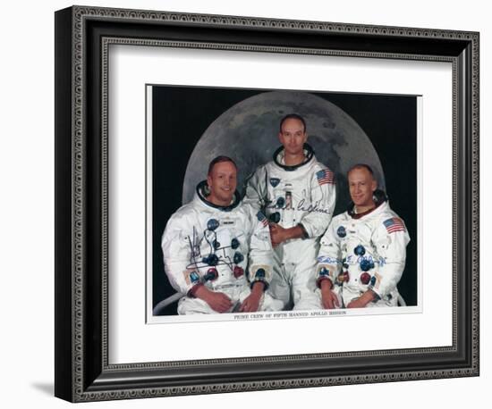 The Crew of Apollo 11, 1969-null-Framed Giclee Print