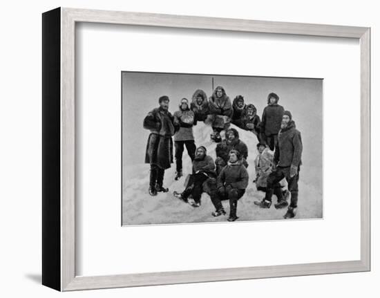 'The Crew of the Fram after their Second Winter. About 24 February, 1895', 1895 (1897)-Unknown-Framed Photographic Print