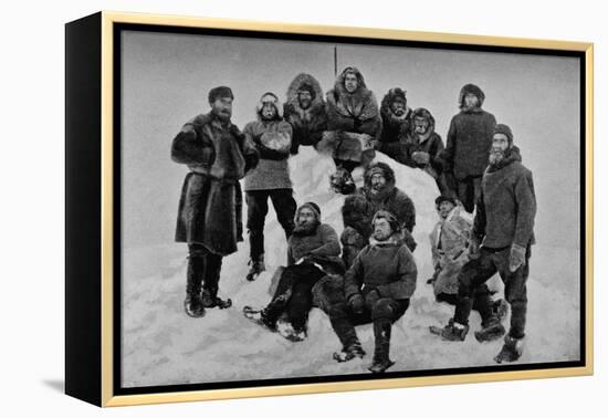 'The Crew of the Fram after their Second Winter. About 24 February, 1895', 1895 (1897)-Unknown-Framed Premier Image Canvas