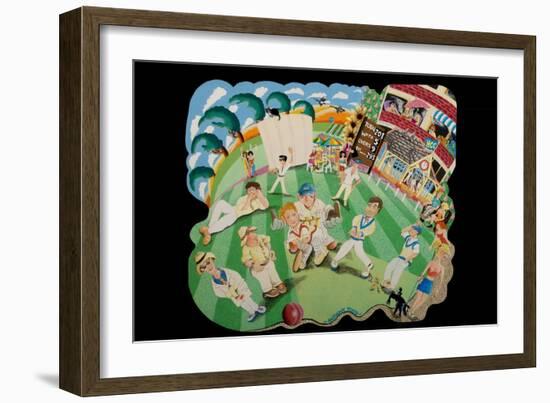 The Cricket Match, 2010-Tony Todd-Framed Giclee Print