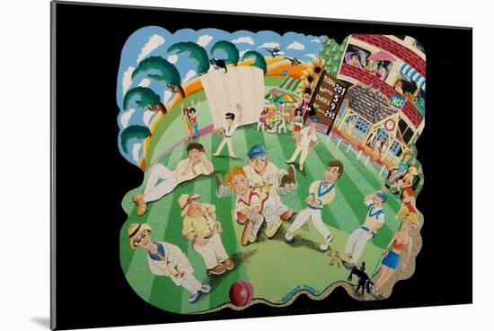 The Cricket Match, 2010-Tony Todd-Mounted Giclee Print