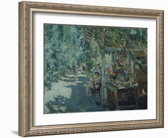 The Crimea, Fruit Store, 1913-Konstantin Alexeyevich Korovin-Framed Giclee Print