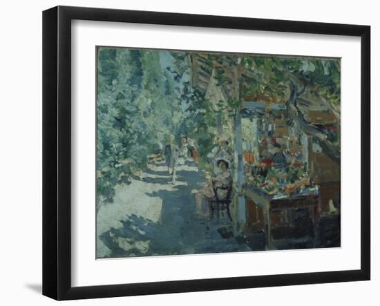 The Crimea, Fruit Store, 1913-Konstantin Alexeyevich Korovin-Framed Giclee Print