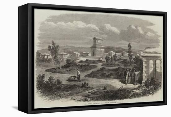 The Crimea Revisited, the French Cemetery-null-Framed Premier Image Canvas