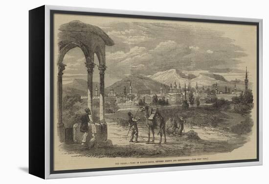 The Crimea, Town of Karasu-Bazar, Between Kertch and Simpheropol-null-Framed Premier Image Canvas