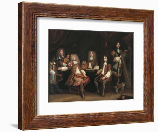 The Crimson Bedchamber-Sir John Baptist de Medina-Framed Giclee Print