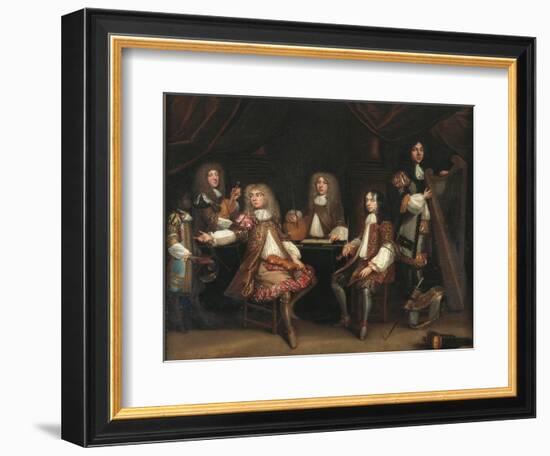 The Crimson Bedchamber-Sir John Baptist de Medina-Framed Giclee Print