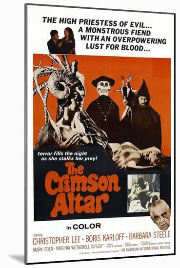 The Crimson Cult, (U.S Title: aka Crimson Altar, British Title: Curse of the Crimson Altar), 1968-null-Mounted Art Print