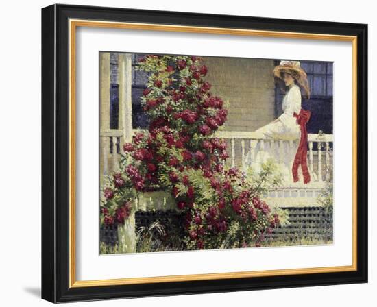 The Crimson Rambler-Philip Leslie Hale-Framed Giclee Print