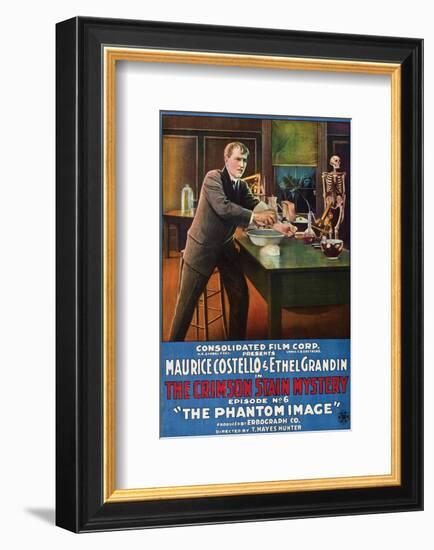 The Crimson Stain Mystery - 1916 II-null-Framed Giclee Print