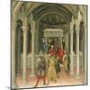 The Crippled and Sick Cured at the Tomb of Saint Nicholas-Gentile da Fabriano-Mounted Giclee Print