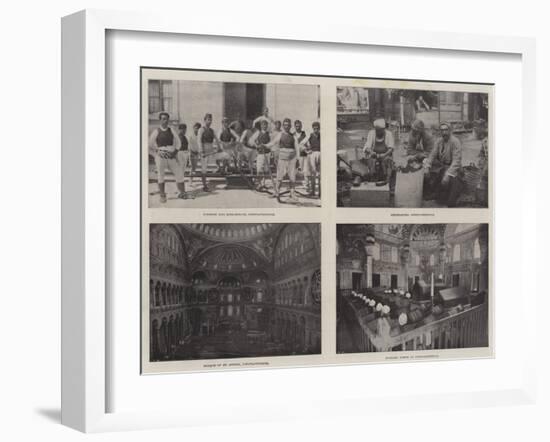 The Crisis at Constantinople-null-Framed Giclee Print