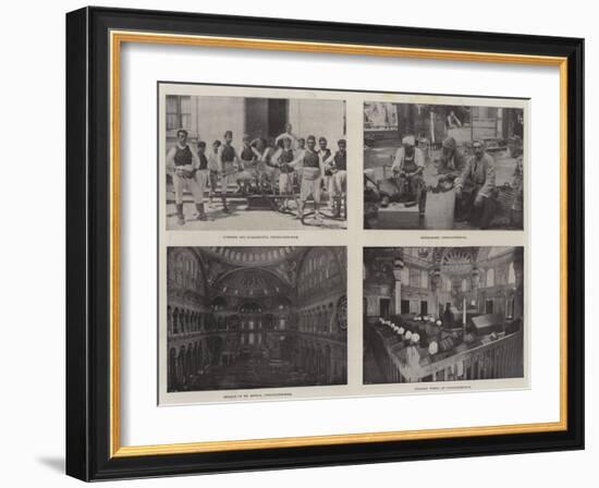 The Crisis at Constantinople-null-Framed Giclee Print