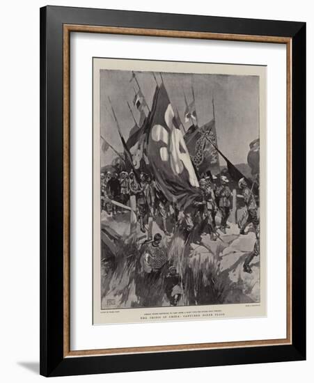 The Crisis in China, Captured Boxer Flags-Frank Craig-Framed Giclee Print