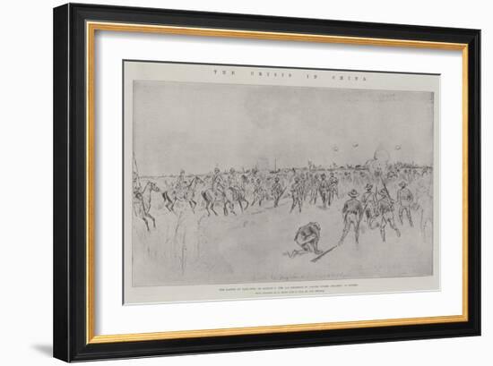 The Crisis in China-Johann Nepomuk Schonberg-Framed Giclee Print