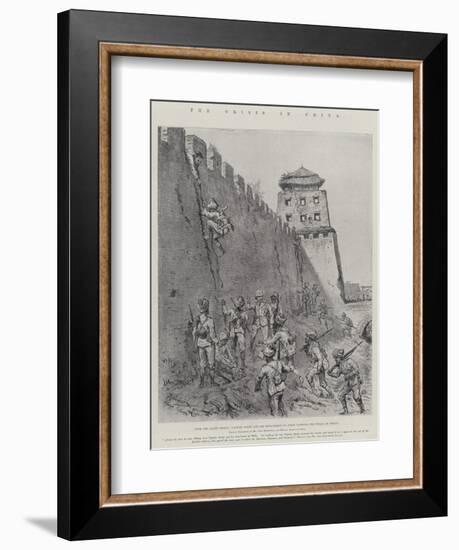 The Crisis in China-Johann Nepomuk Schonberg-Framed Giclee Print