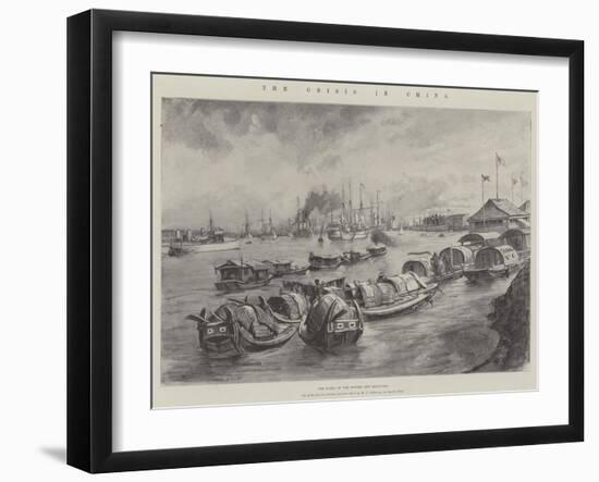 The Crisis in China-Johann Nepomuk Schonberg-Framed Giclee Print