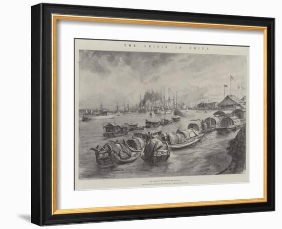 The Crisis in China-Johann Nepomuk Schonberg-Framed Giclee Print