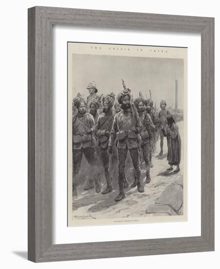 The Crisis in China-Richard Caton Woodville II-Framed Giclee Print