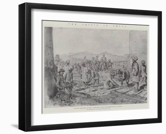 The Crisis in China-Johann Nepomuk Schonberg-Framed Giclee Print