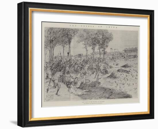 The Crisis in China-Johann Nepomuk Schonberg-Framed Giclee Print