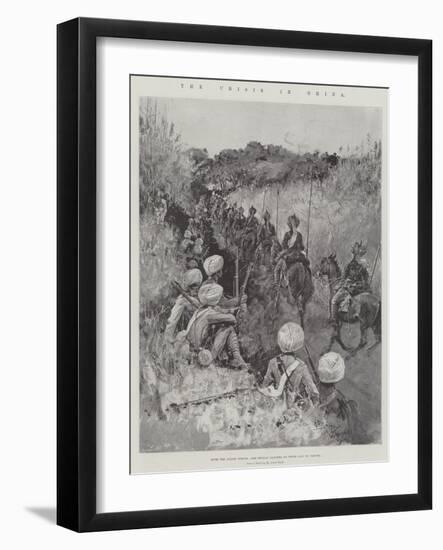 The Crisis in China-Henry Charles Seppings Wright-Framed Giclee Print