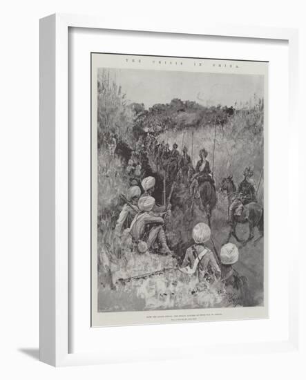 The Crisis in China-Henry Charles Seppings Wright-Framed Giclee Print