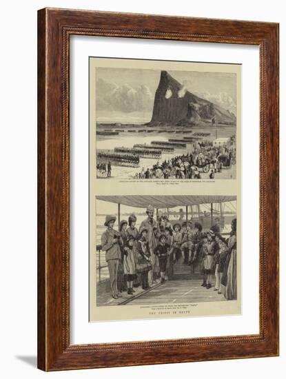 The Crisis in Egypt-null-Framed Giclee Print