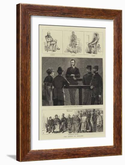 The Crisis in Ireland-William Ralston-Framed Giclee Print