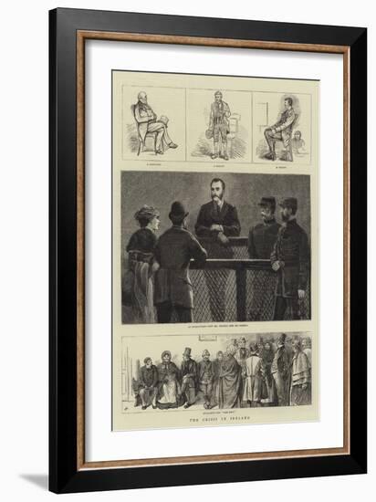 The Crisis in Ireland-William Ralston-Framed Giclee Print