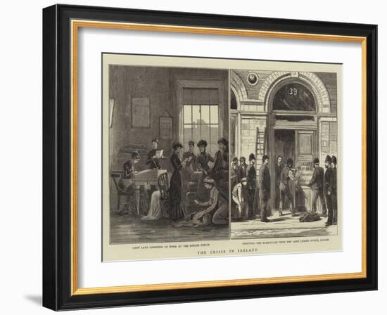 The Crisis in Ireland-null-Framed Giclee Print
