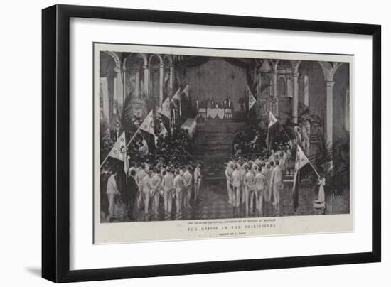 The Crisis in the Philippines-Joseph Nash-Framed Giclee Print