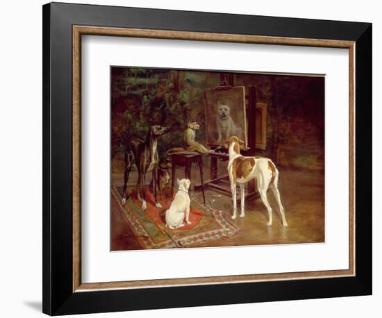 The Critics-A. Vimar-Framed Giclee Print