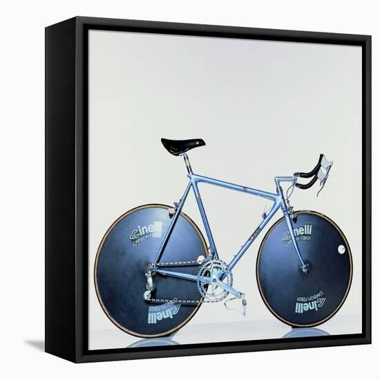 The Crono Road Model of Laser Bicycle (Cinelli, Milan)-Johannes Handschin-Framed Premier Image Canvas