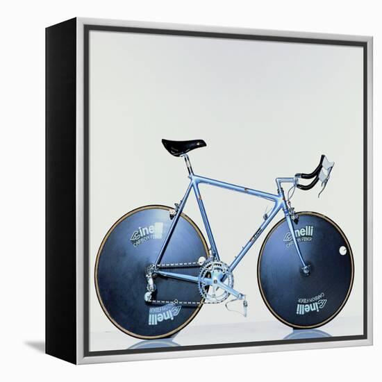 The Crono Road Model of Laser Bicycle (Cinelli, Milan)-Johannes Handschin-Framed Premier Image Canvas