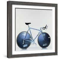 The Crono Road Model of Laser Bicycle (Cinelli, Milan)-Johannes Handschin-Framed Giclee Print