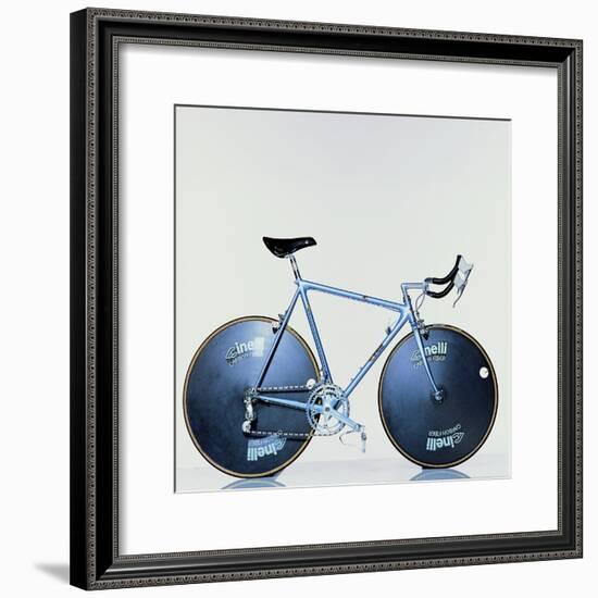 The Crono Road Model of Laser Bicycle (Cinelli, Milan)-Johannes Handschin-Framed Giclee Print