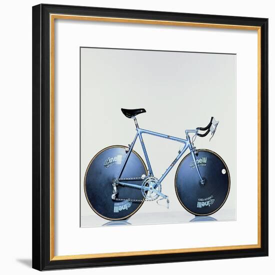 The Crono Road Model of Laser Bicycle (Cinelli, Milan)-Johannes Handschin-Framed Giclee Print