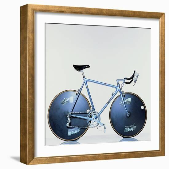 The Crono Road Model of Laser Bicycle (Cinelli, Milan)-Johannes Handschin-Framed Giclee Print